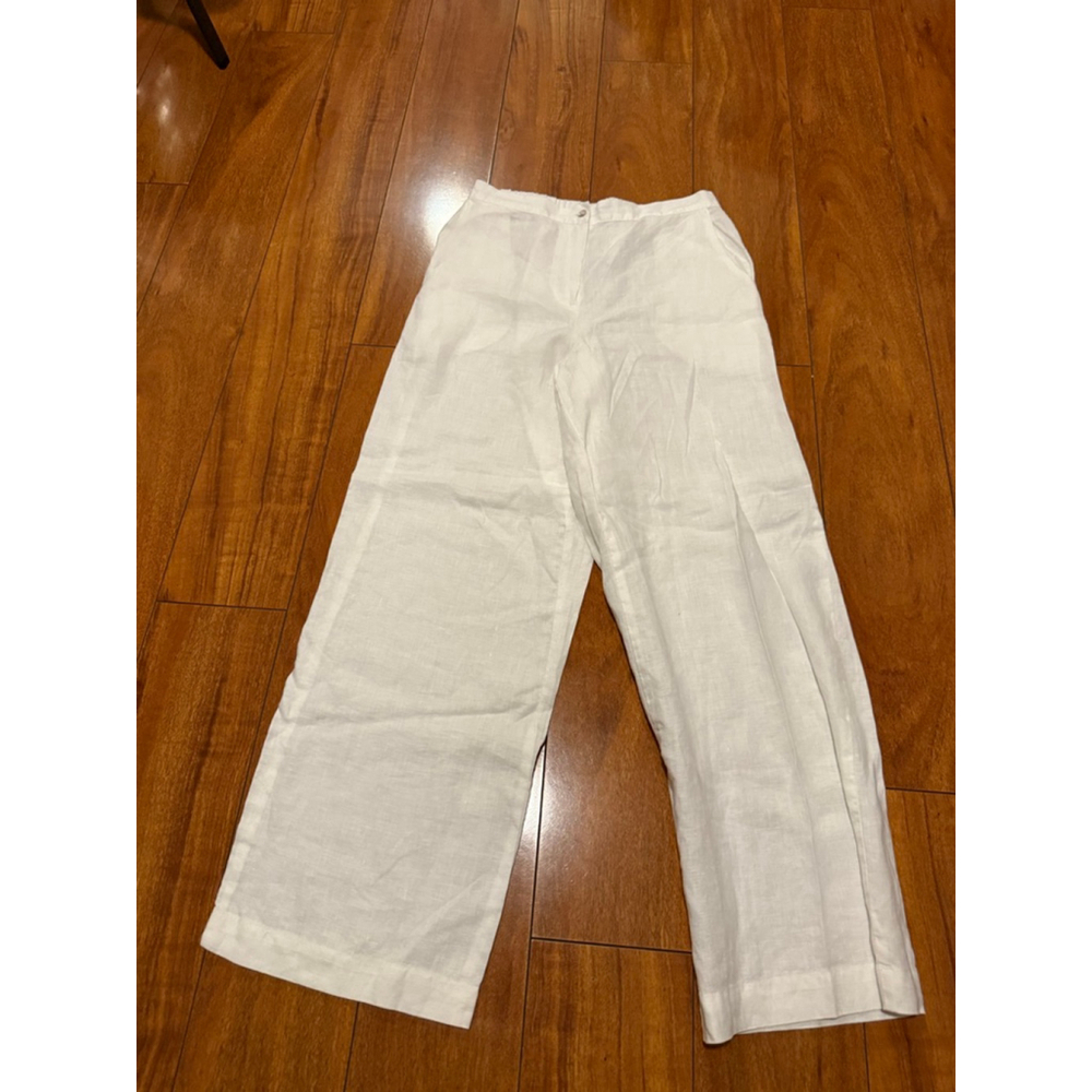 Women's Idillio Positano White Wide Leg Pants S